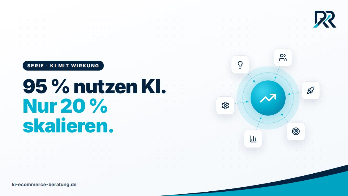 Symbolgrafik: Wachstumskurve in der Mitte, verbunden mit Team, Rakete, Ziel und Diagramm